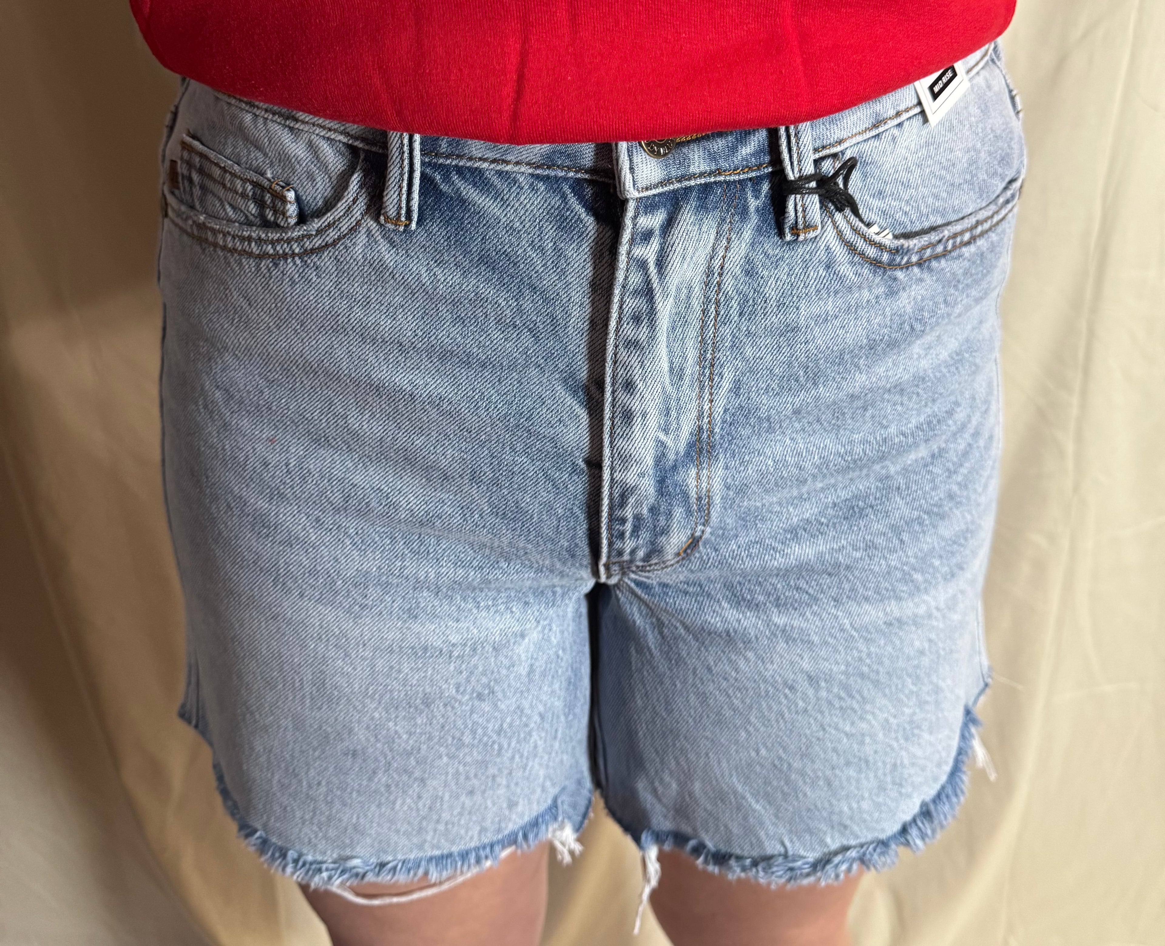 Judy Blue Mr. Rigid Magic Dad Shorts