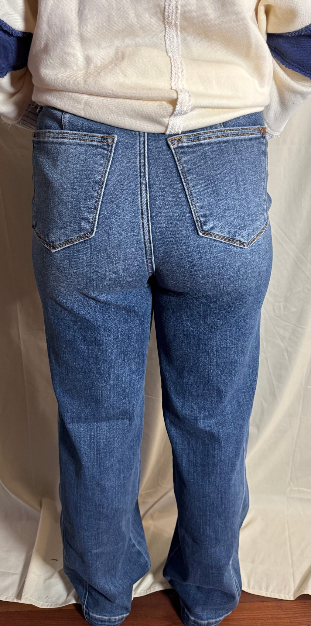 Judy Blue High Waisted Trouser Wide Leg