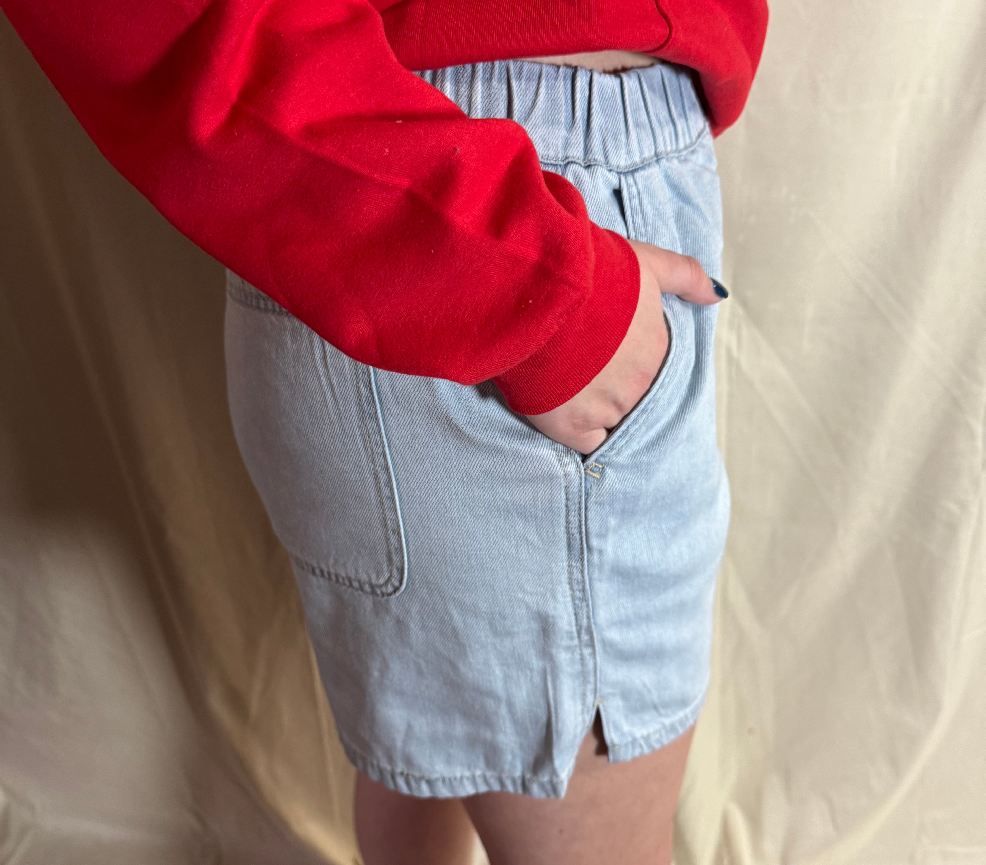 Judy Blue High Waisted Featherweight Boxer Short
