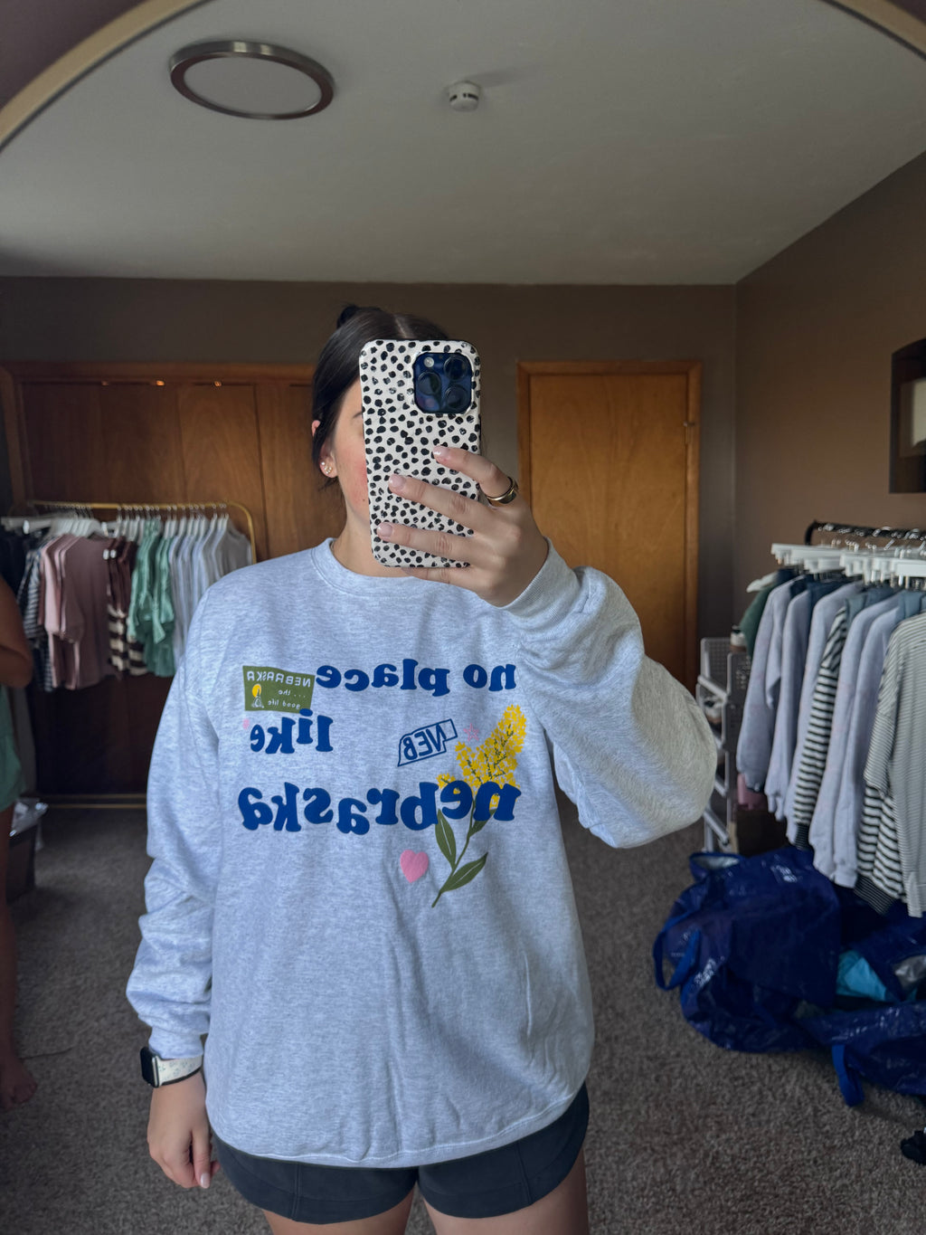 No Place Like Nebraska Crewneck