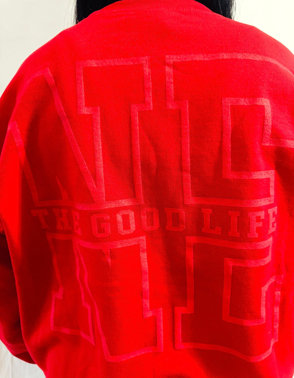 NE Crewneck Sweatshirt - Red