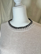 Solid Color Versitile Split-End Pullover Sweater