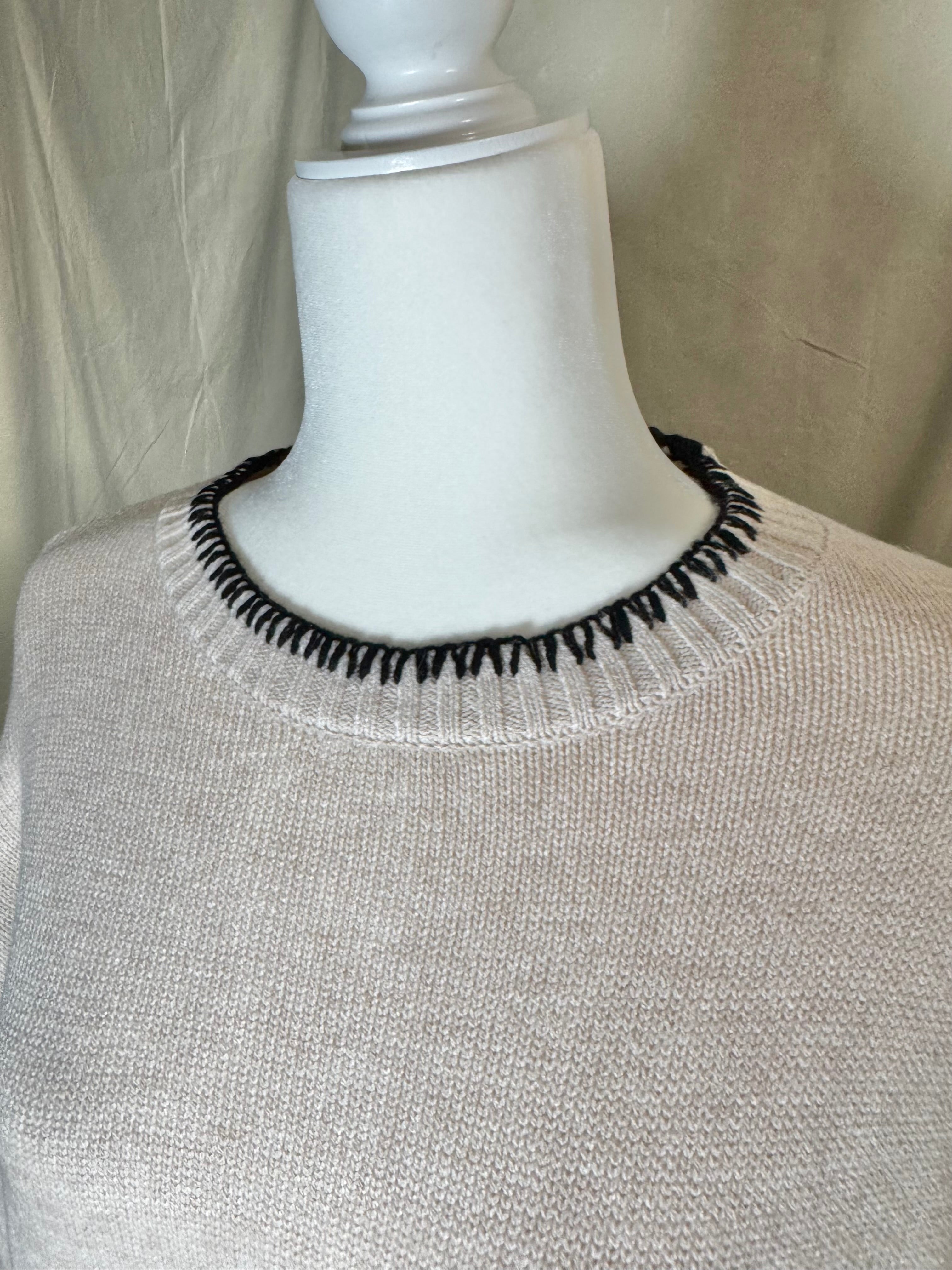 Solid Color Versitile Split-End Pullover Sweater