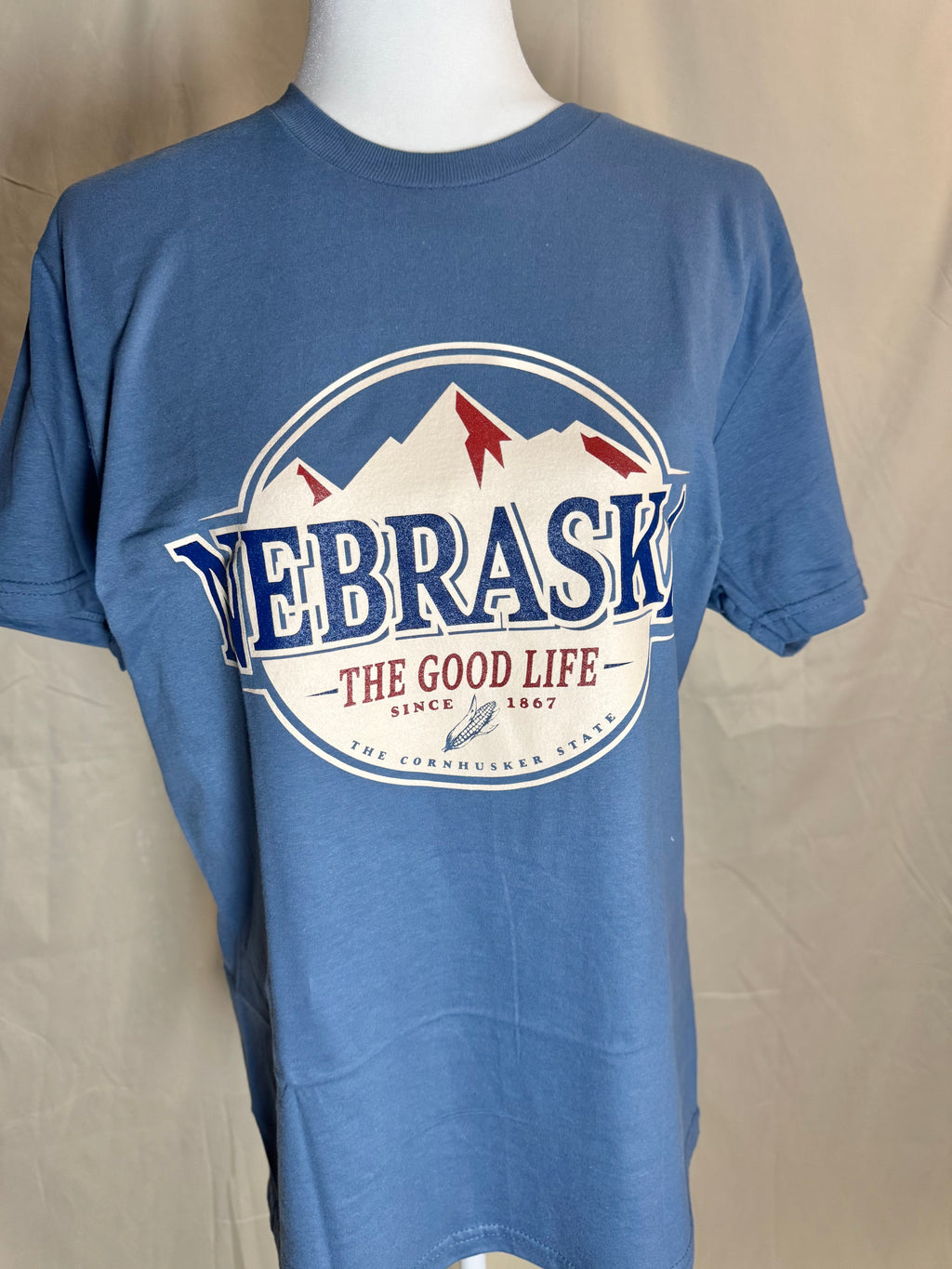 Ne The Good Life Moutain Design Graphic Tee